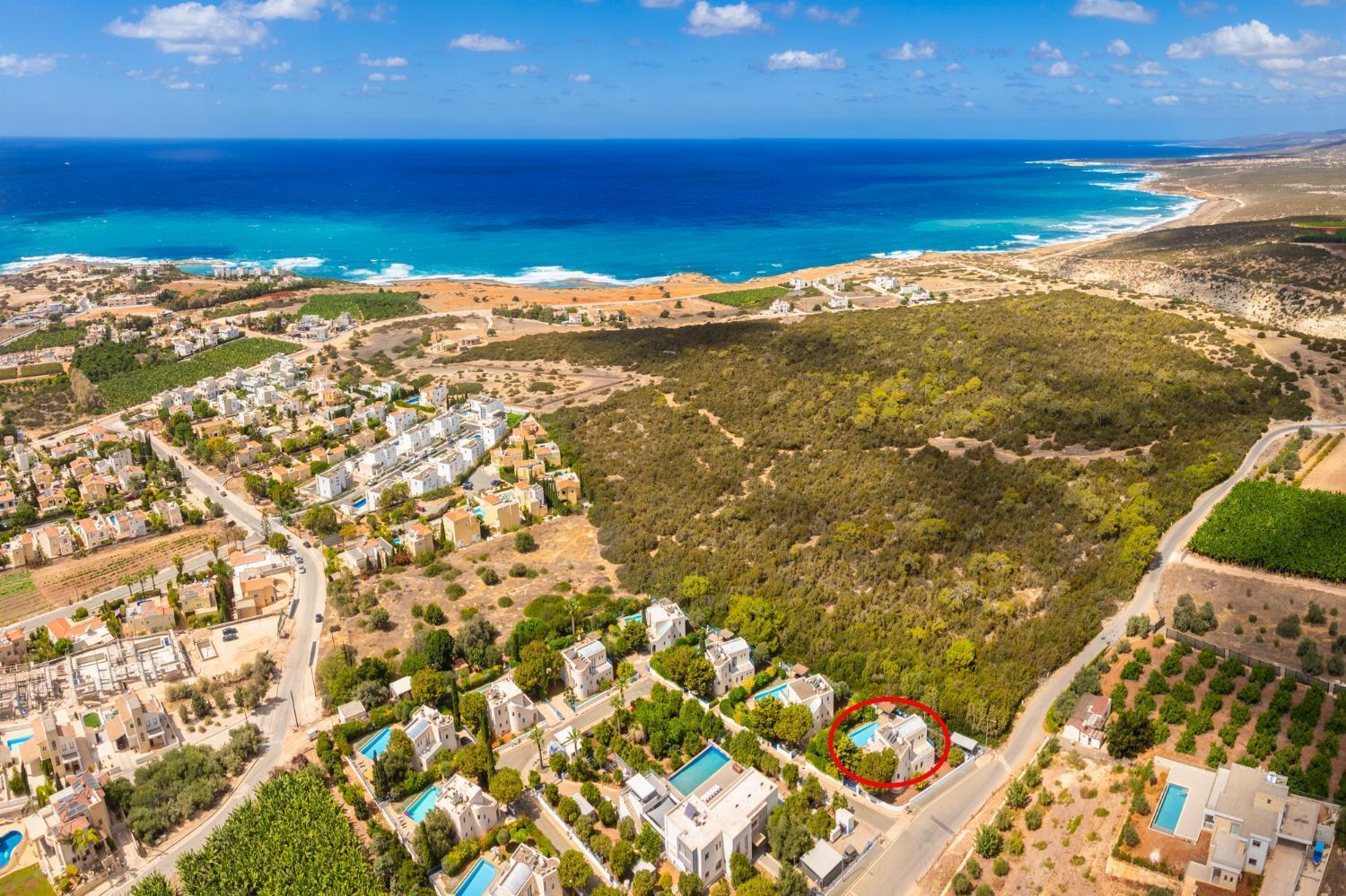 Villa Poseidonas Peyia Buitenkant foto